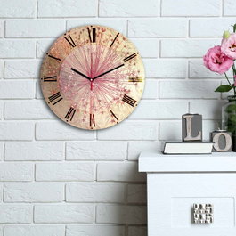 Wallity Reloj Decorativo de MDF Multicolor 3030MS-081